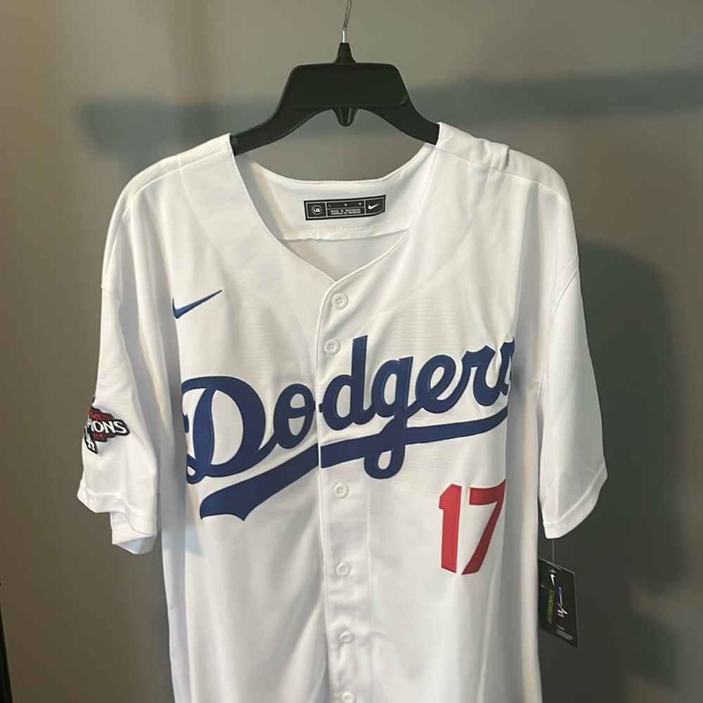 Men’s LA Dodgers #17 Shohei Ohtani Baseball Jersey